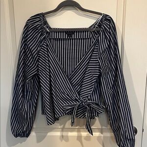 Ann Taylor Wrap Top